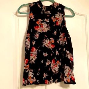 Maeve brand silk blouse